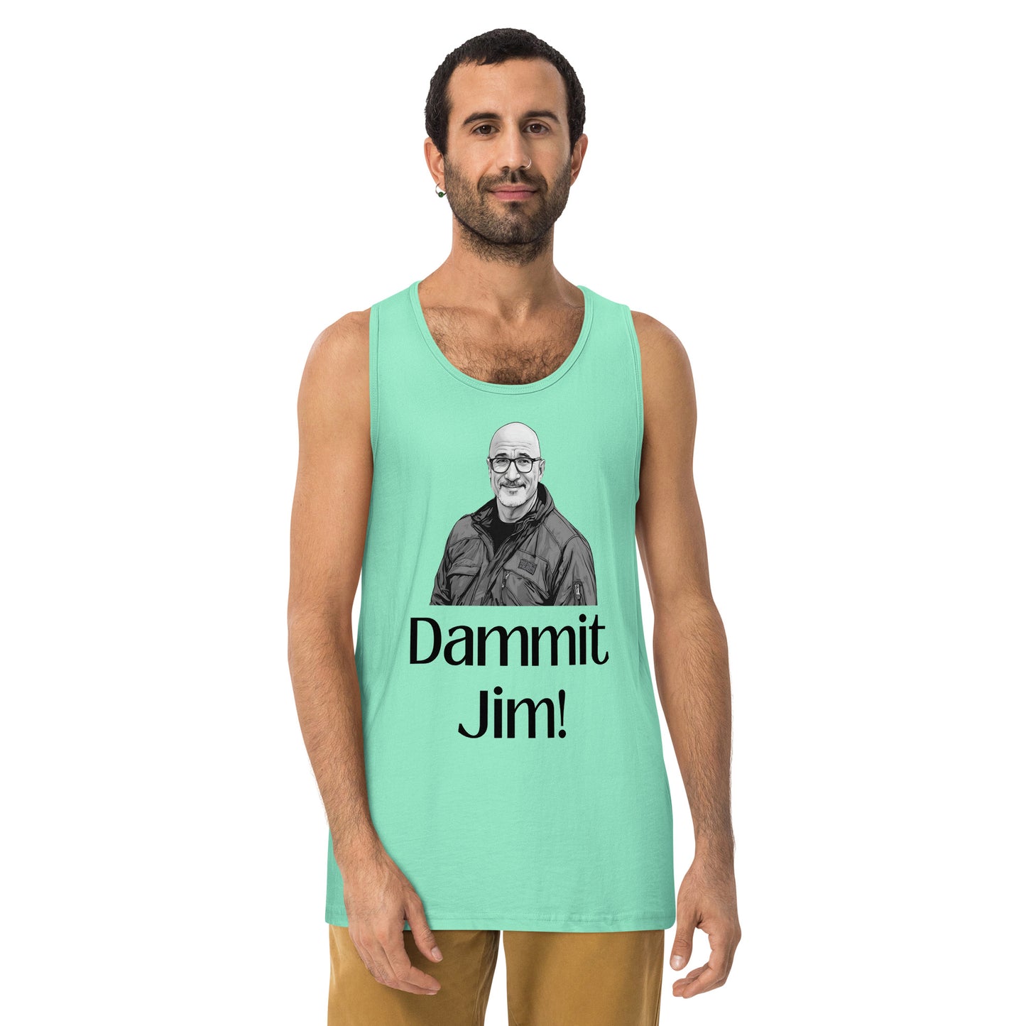 Dammit Jim Men's Tank Top