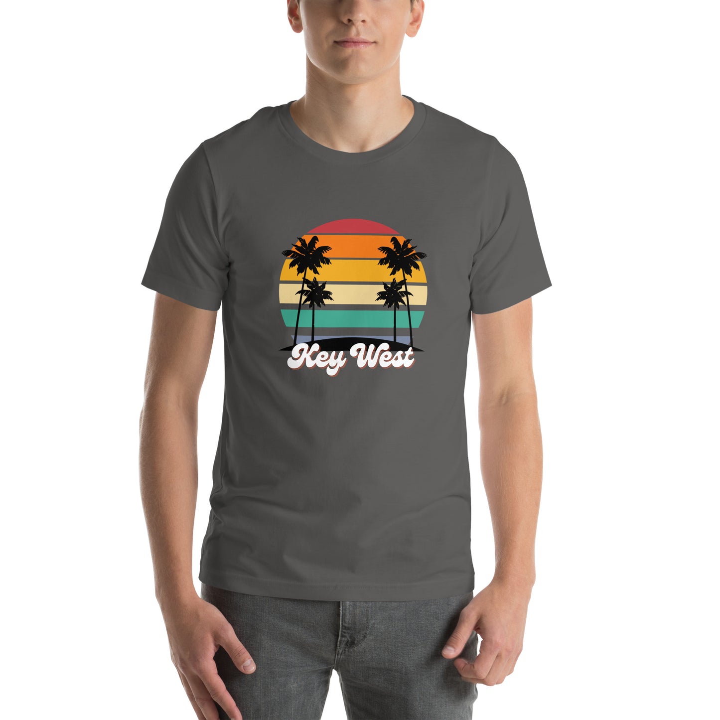 Retro Look Key West Bella + Canvas Unisex Tee