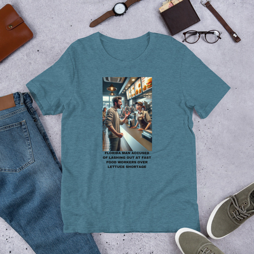 Real Florida Headlines #2 Unisex Bella + Canvas Tee