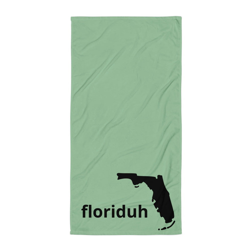 Floriduh Towel - Sea Green