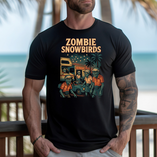 Zombie Snowbirds Unisex Tee