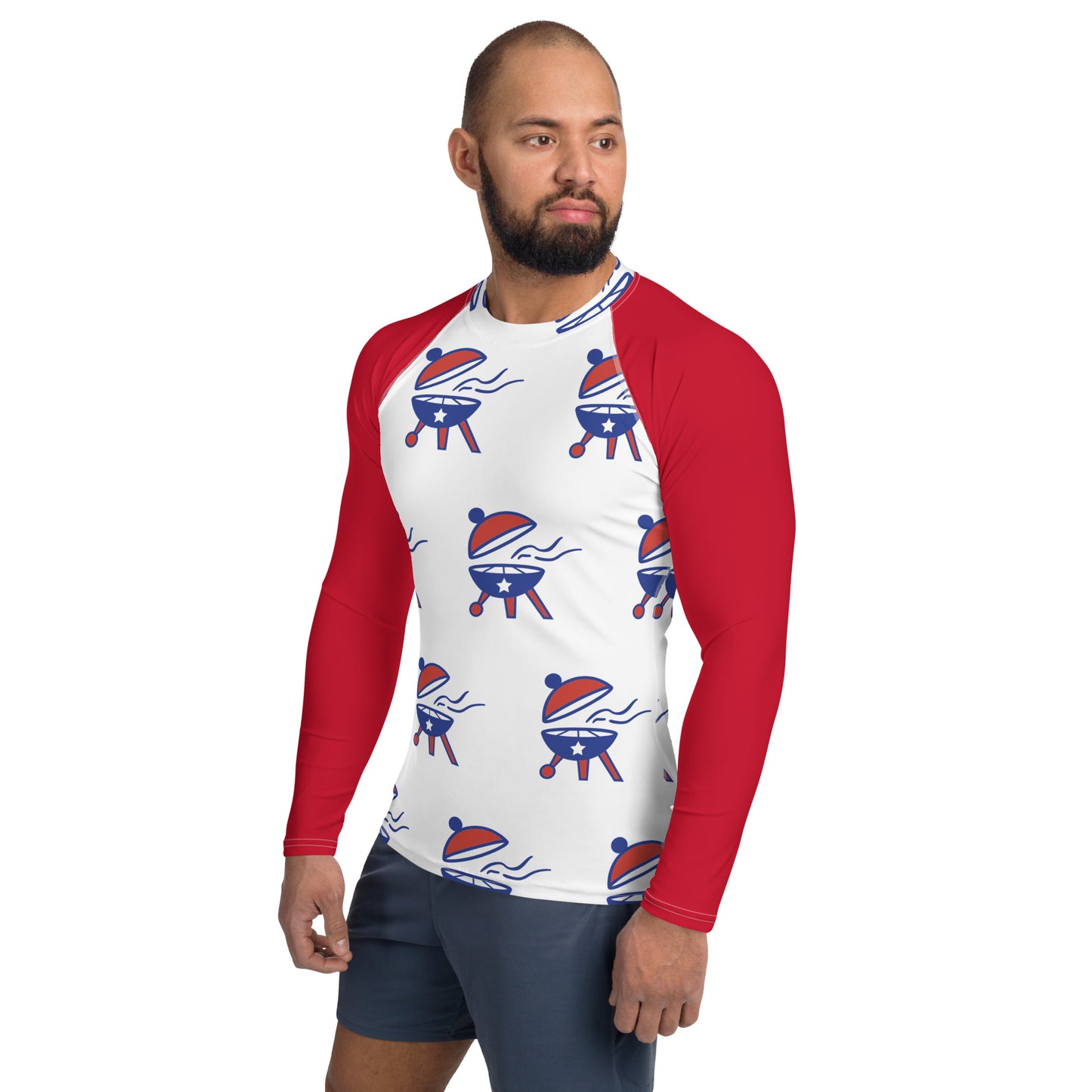 Grilling Men's Rash Guard