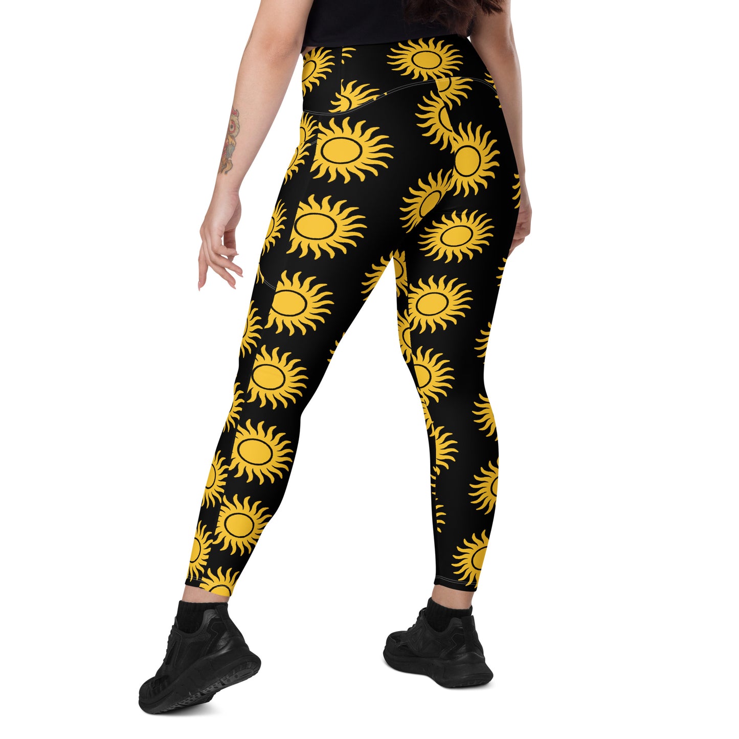 Sunburst Leggings with Pockets