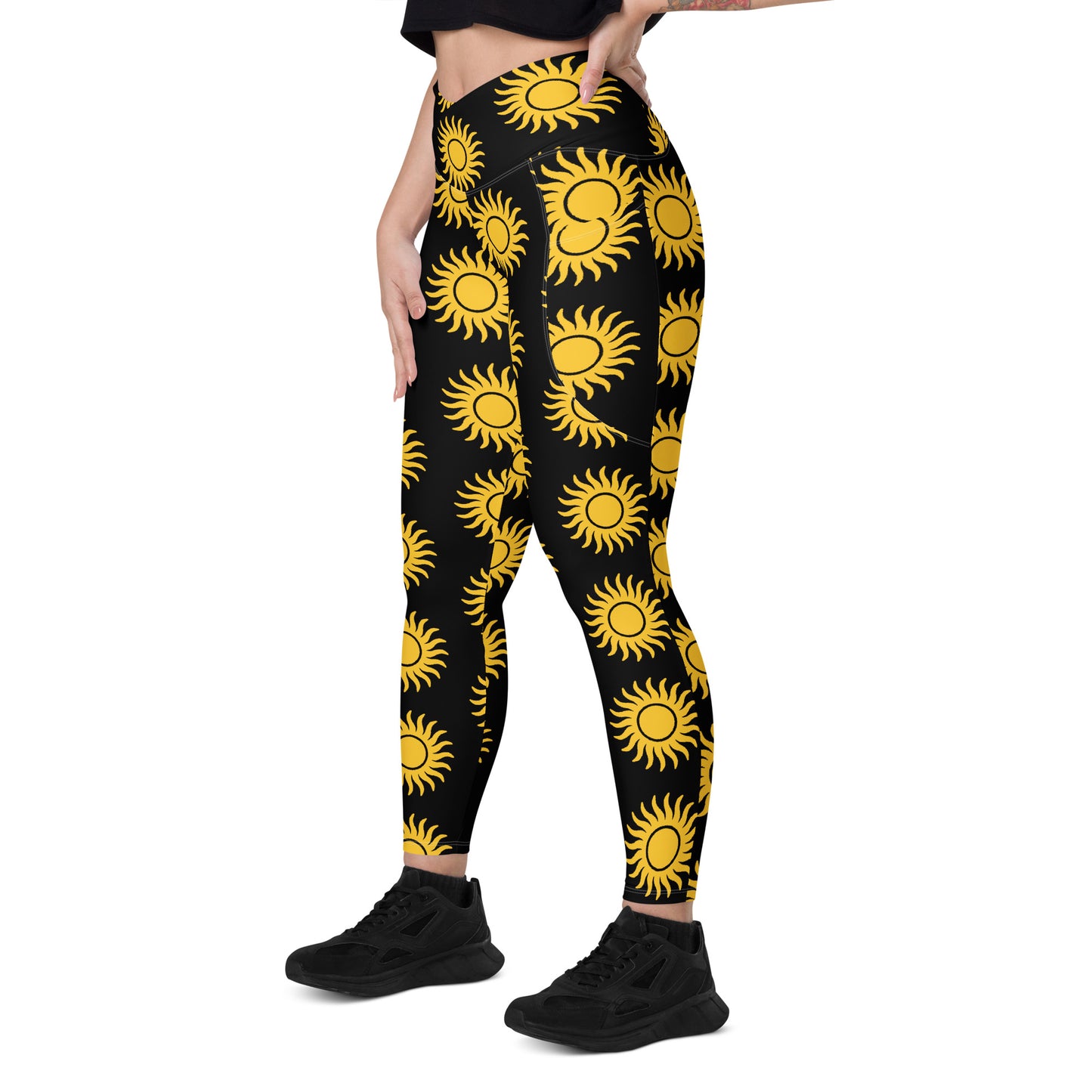 Sunburst Leggings with Pockets