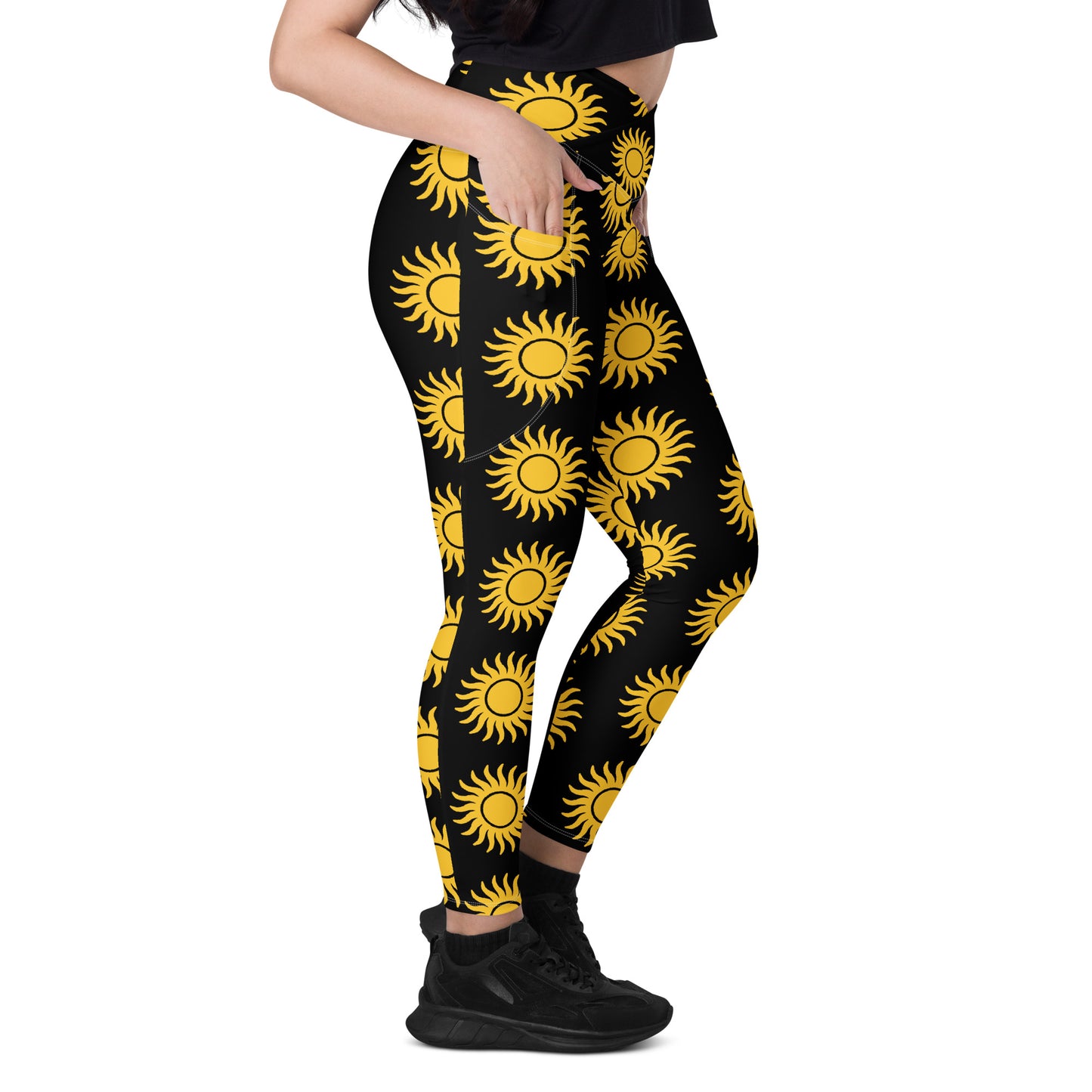 Sunburst Leggings with Pockets