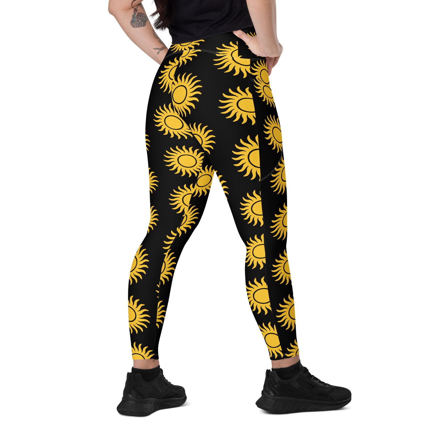 Sunburst Leggings with Pockets