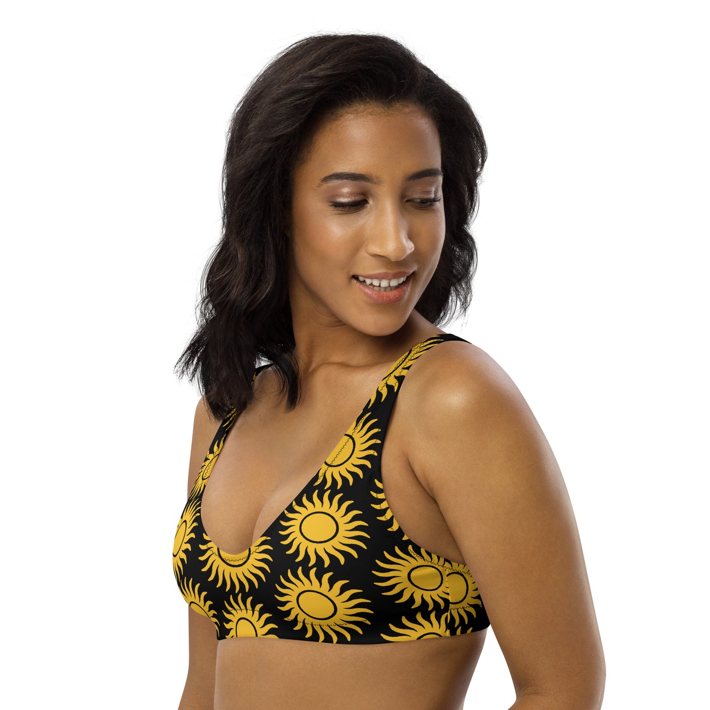 Sunburst Recycled Padded Bikini Top