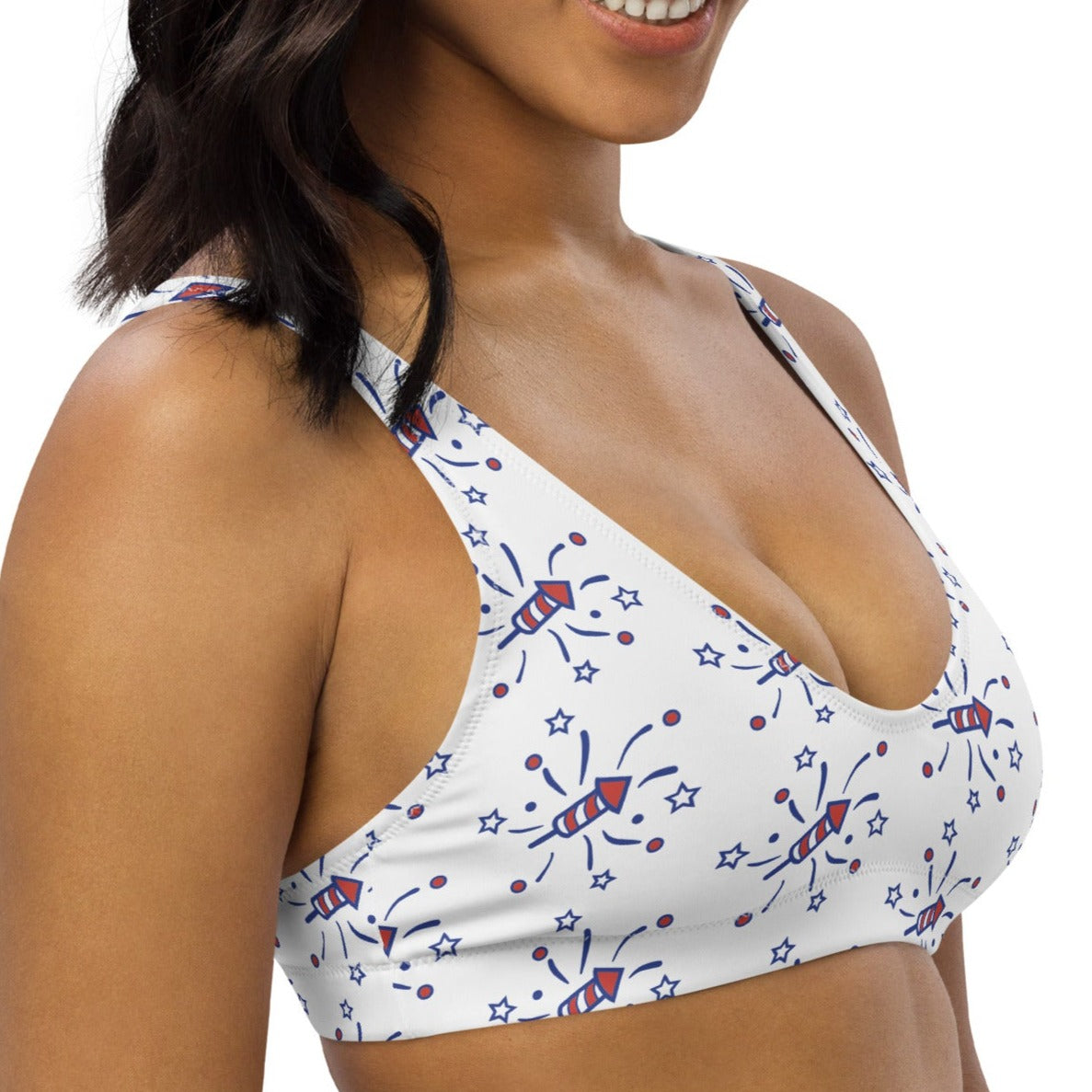 Firecracker Padded Bikini Top