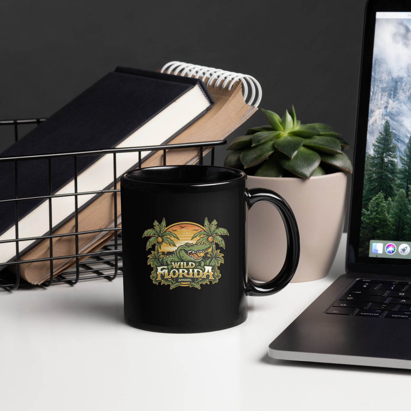 Wild Florida Apparel Mug (Black)