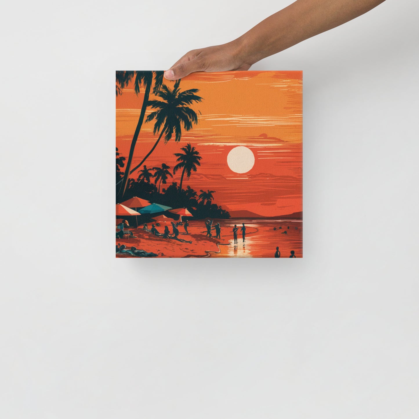 Florida Sunset Canvas Print