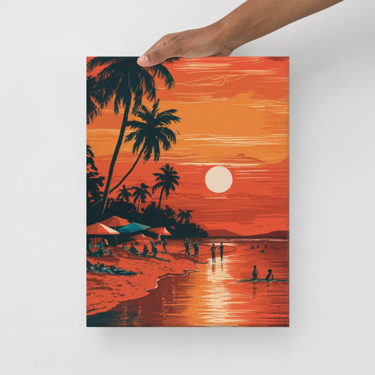 Florida Sunset Canvas Print