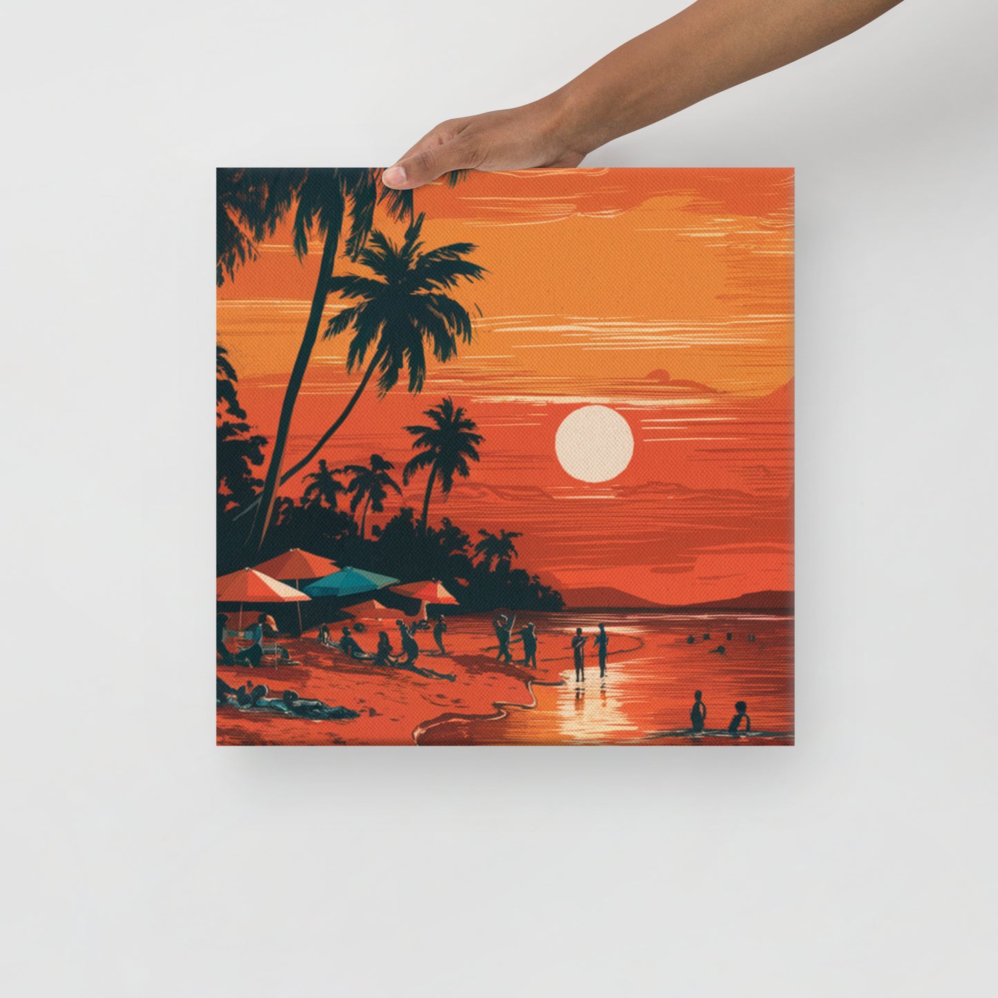 Florida Sunset Canvas Print