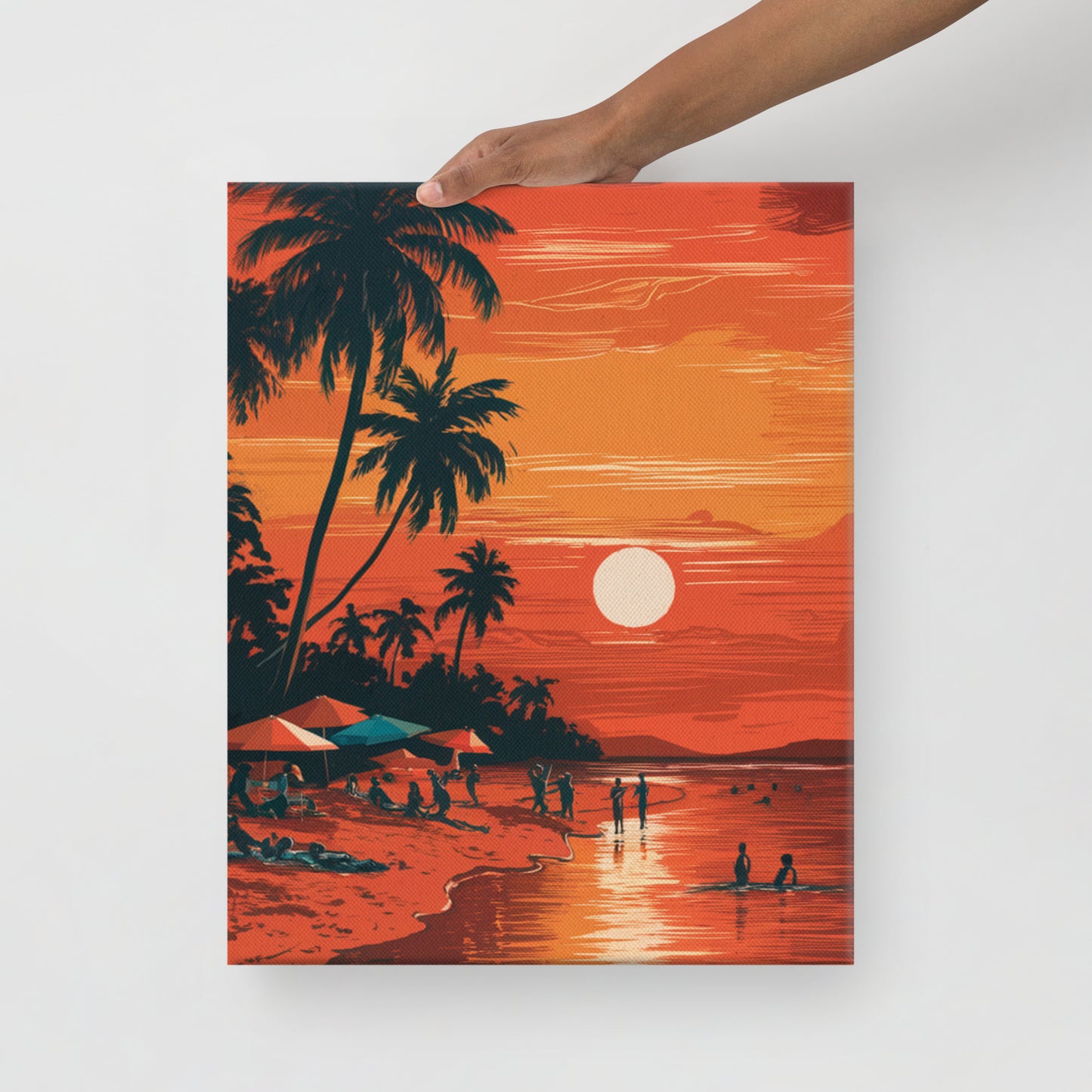 Florida Sunset Canvas Print