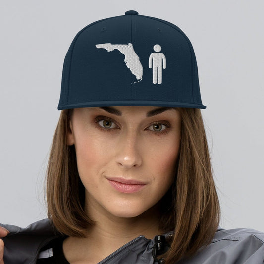 Florida Man Embroidered Snapback Hat