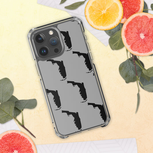Florida All-Over Print Clear Case for iPhone®