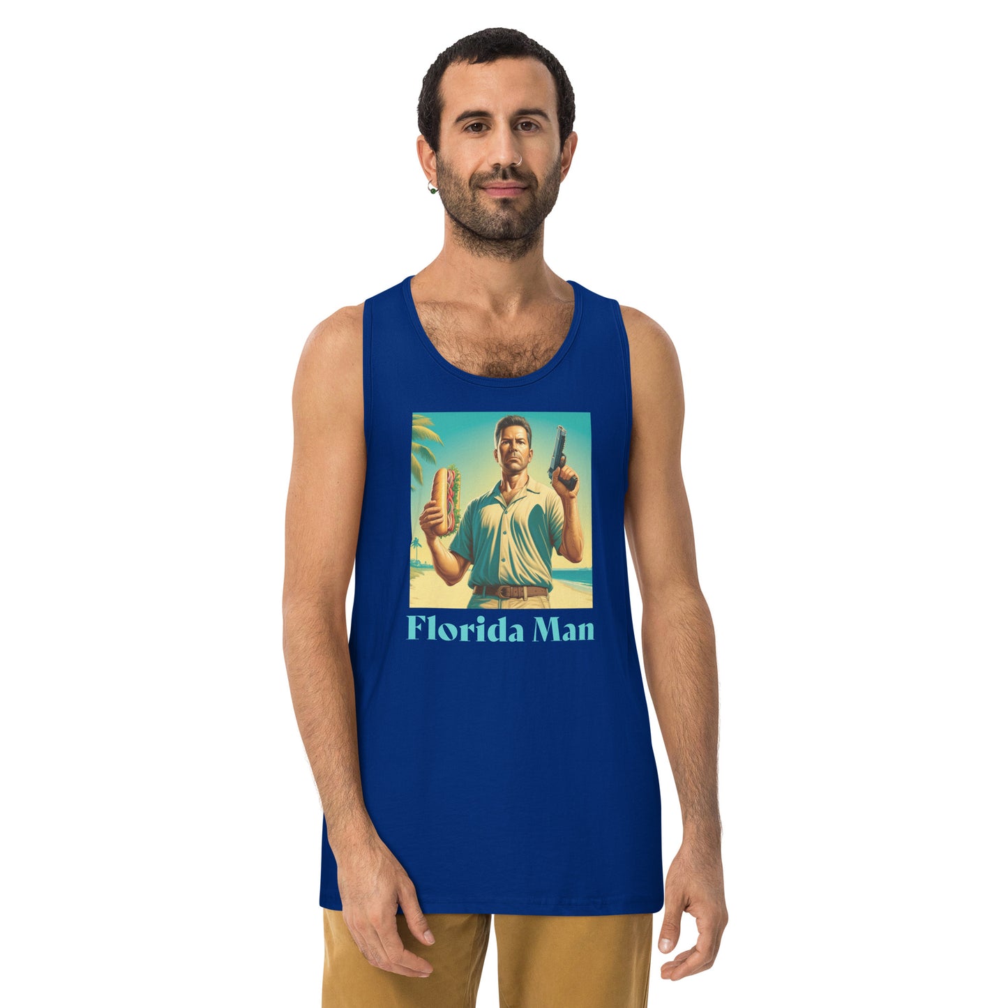 Florida Man with Pub Sub Men's Tank Top