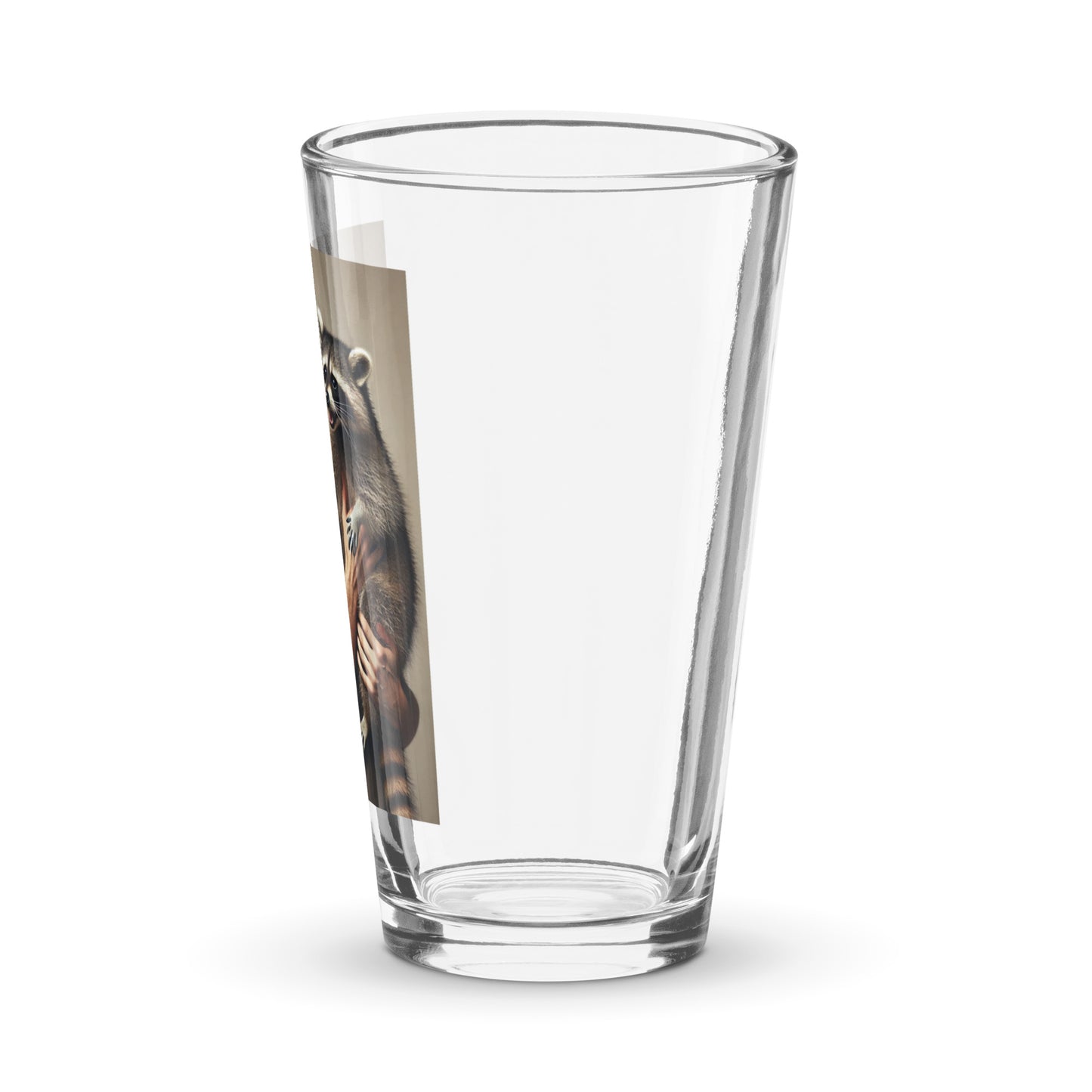 Florida Man Holding Raccoon 2 Pint Glass (16 ounce)