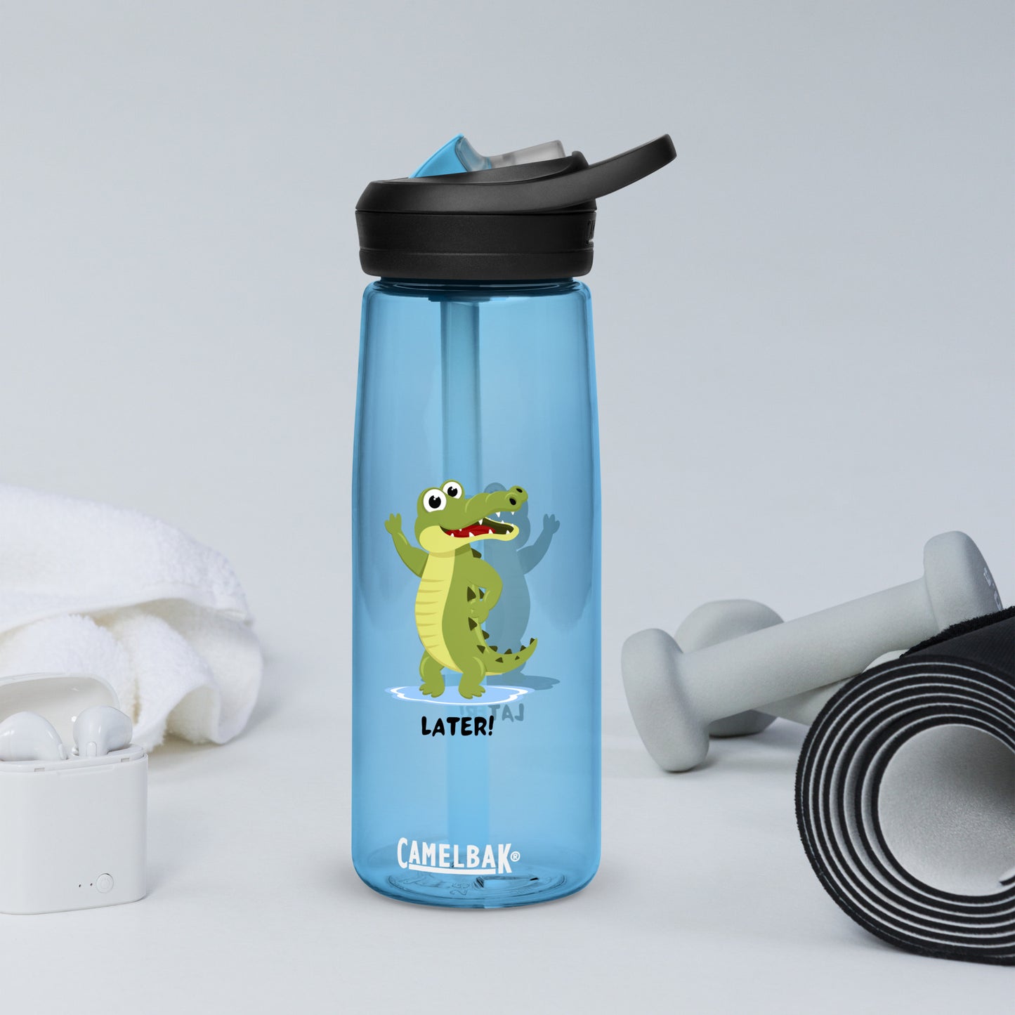 Later Gator Camelbak Water Bottle - 25 ounce