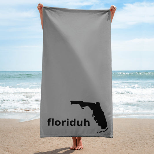 Floriduh Towel - Gray