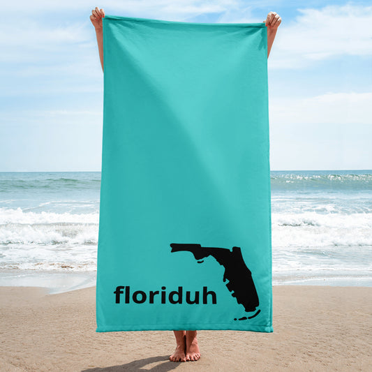 Floriduh Towel - Turquoise