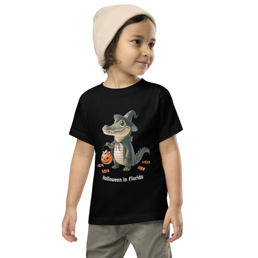 Halloween in Florida Toddler Short Sleeve Tee