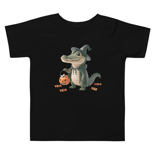 Halloween in Florida Toddler Short Sleeve Tee (Graphic Only)