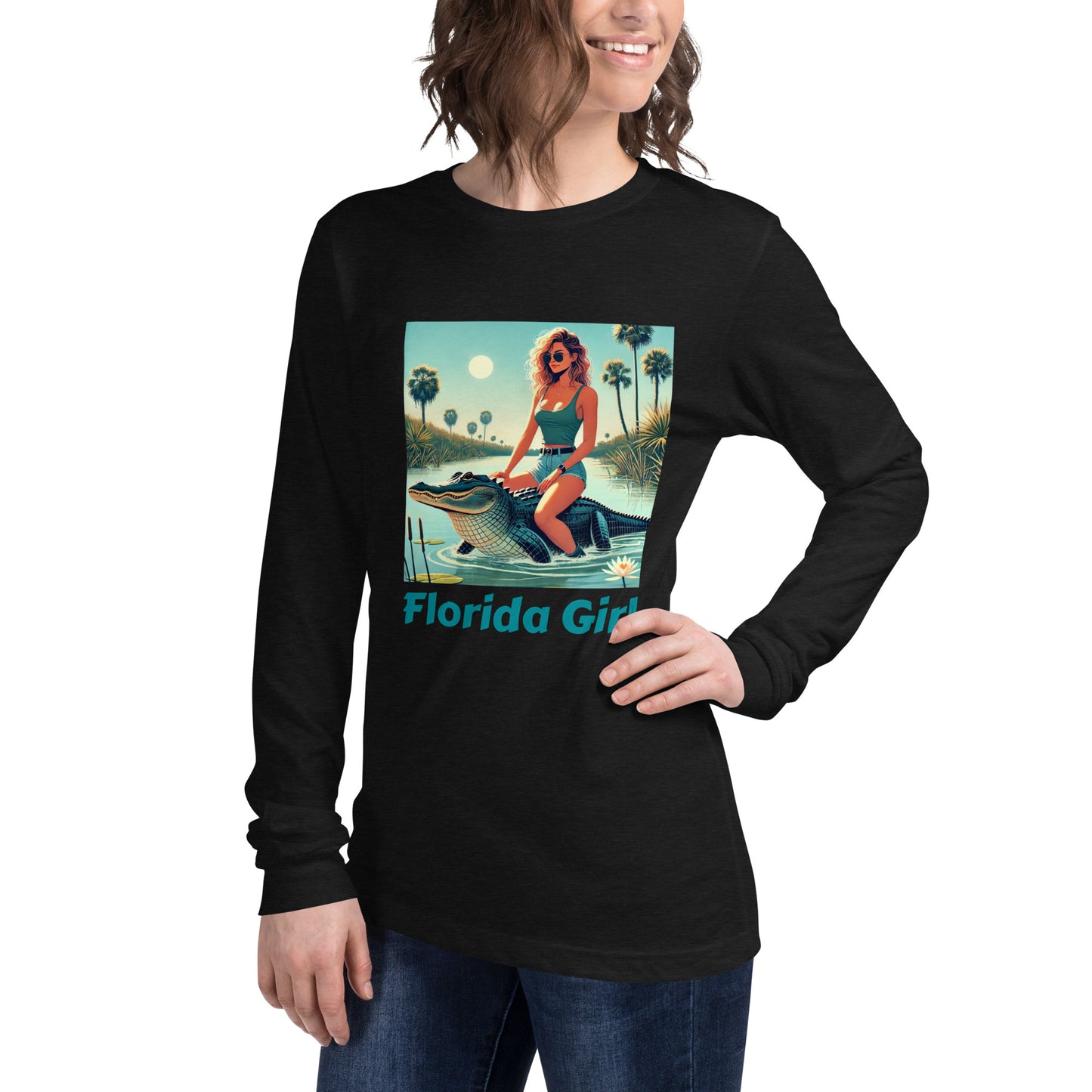 Florida Girl Unisex Long Sleeve Tee