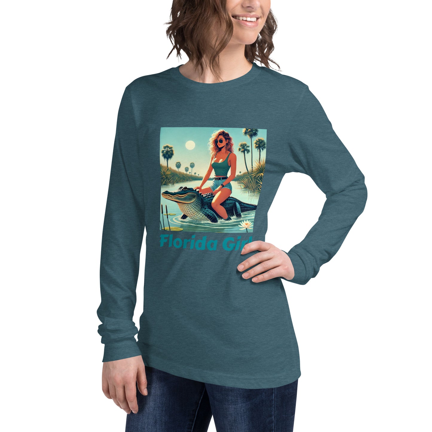 Florida Girl Unisex Long Sleeve Tee