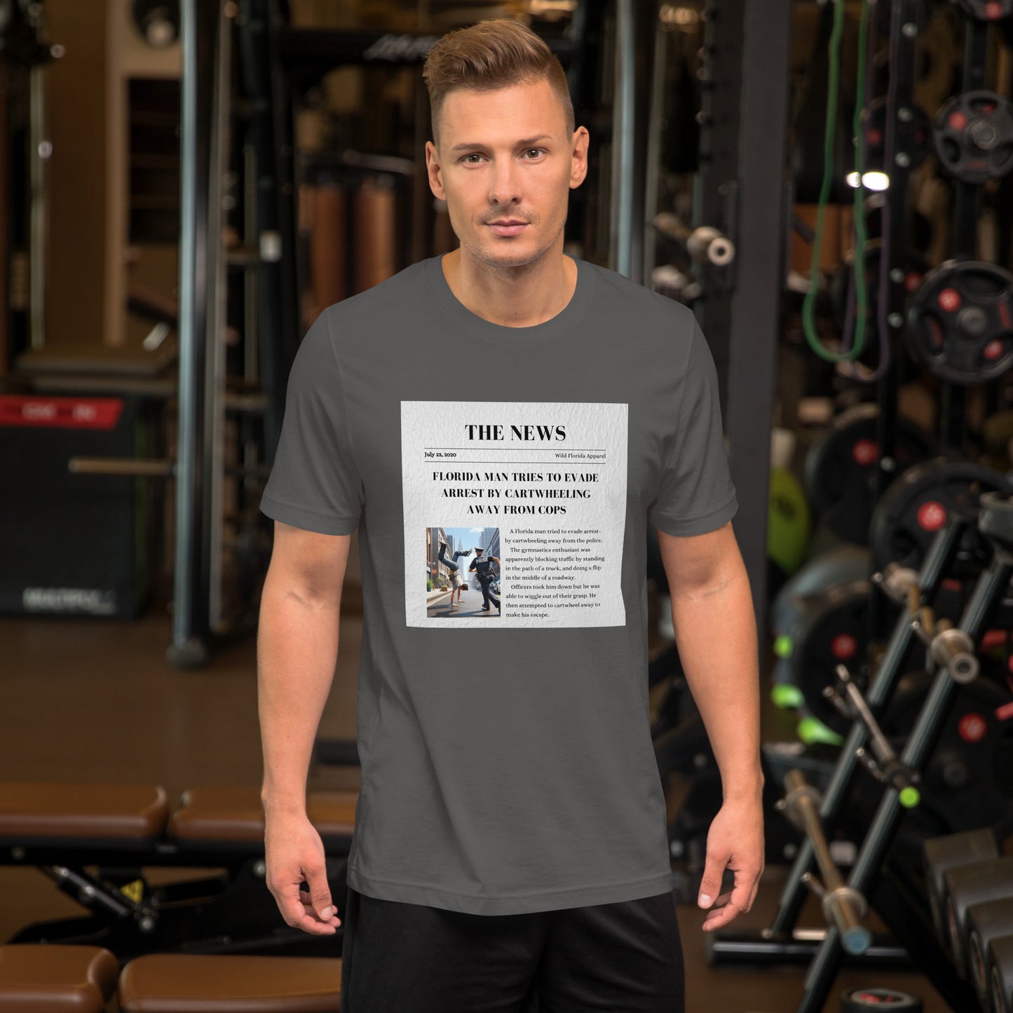 Real Florida Headlines #3 Bella + Canvas Unisex Tee