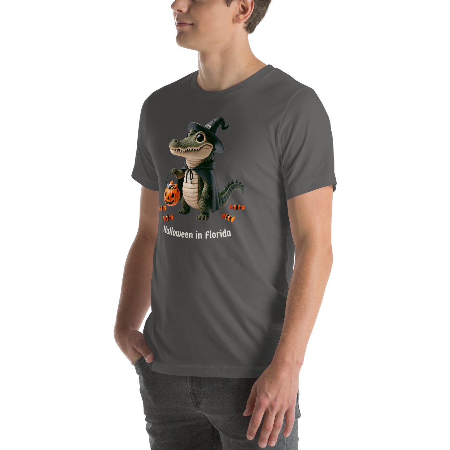 Halloween in Florida Unisex Bella + Canvas Tee