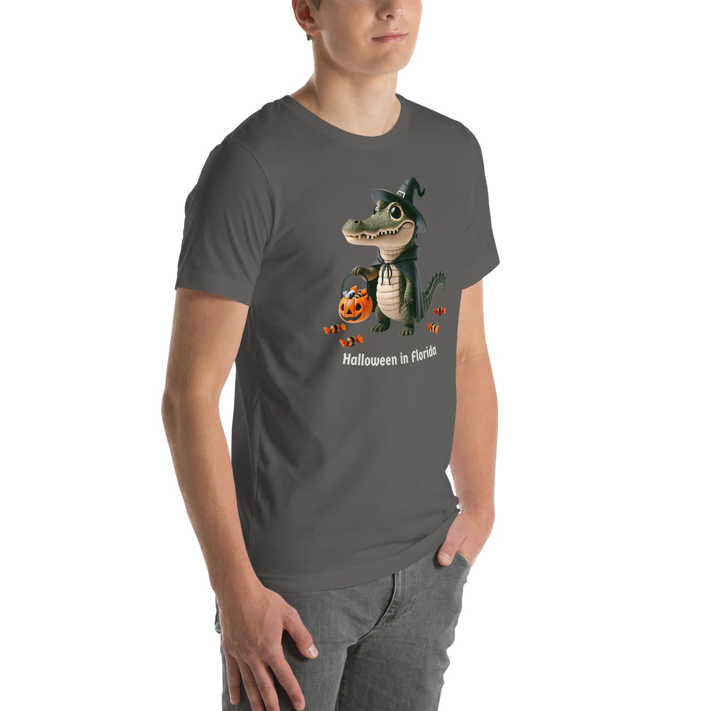 Halloween in Florida Unisex Bella + Canvas Tee