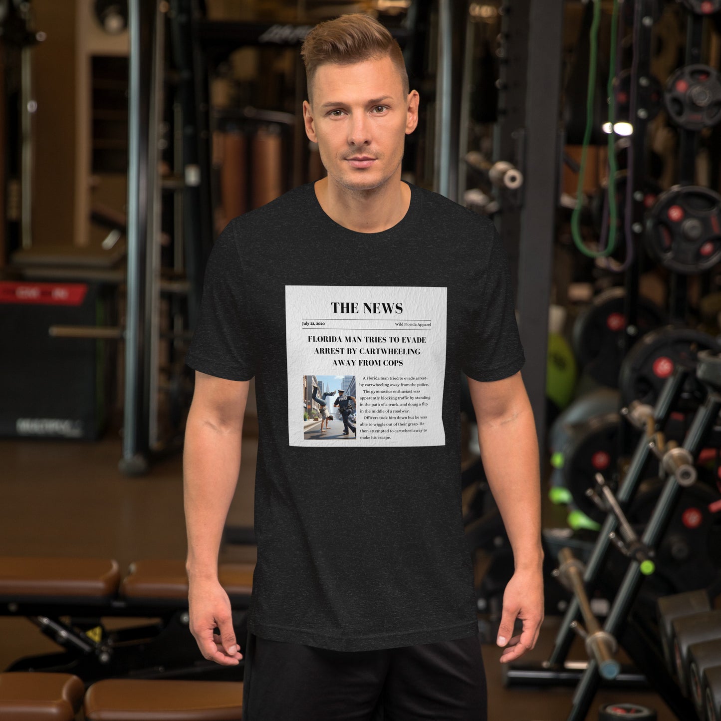 Real Florida Headlines #3 Bella + Canvas Unisex Tee