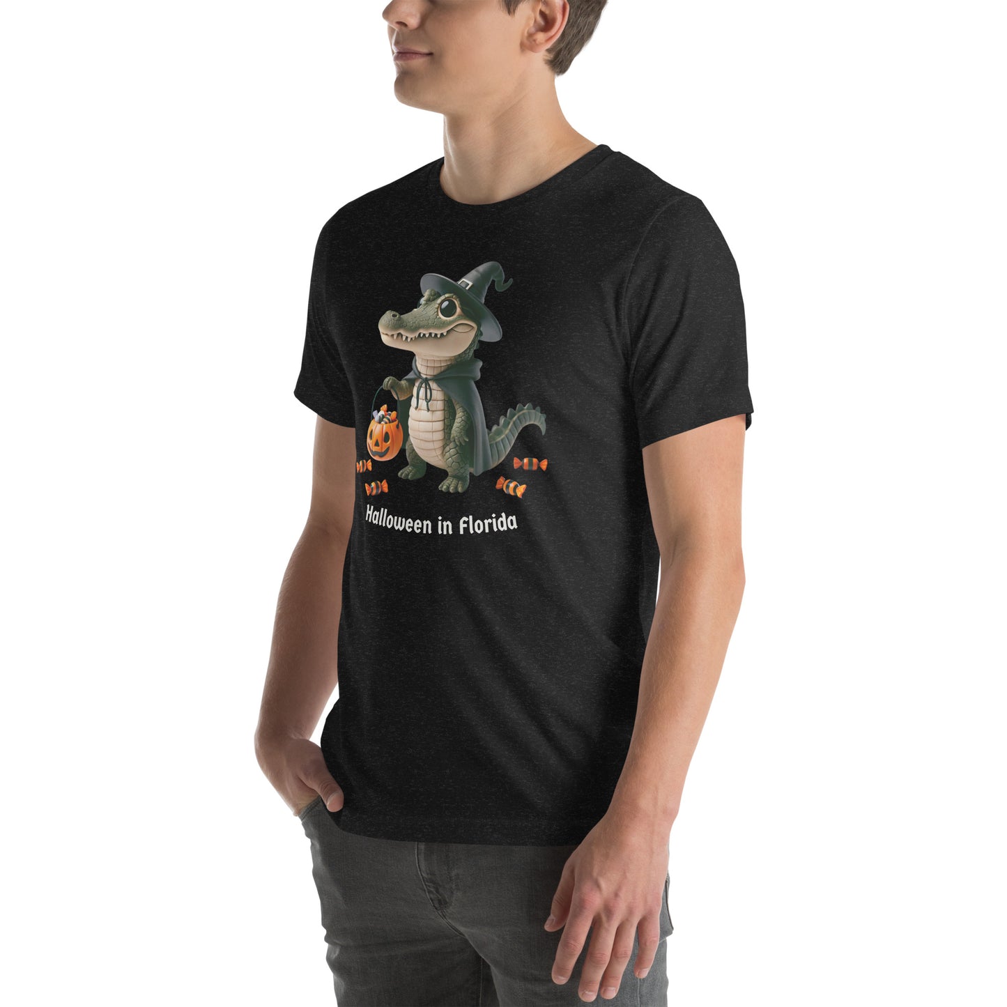 Halloween in Florida Unisex Bella + Canvas Tee