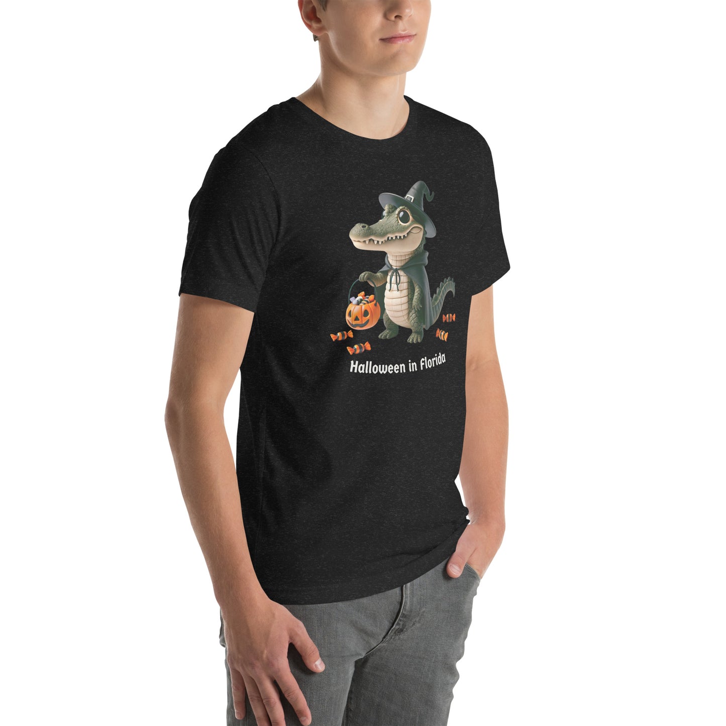 Halloween in Florida Unisex Bella + Canvas Tee