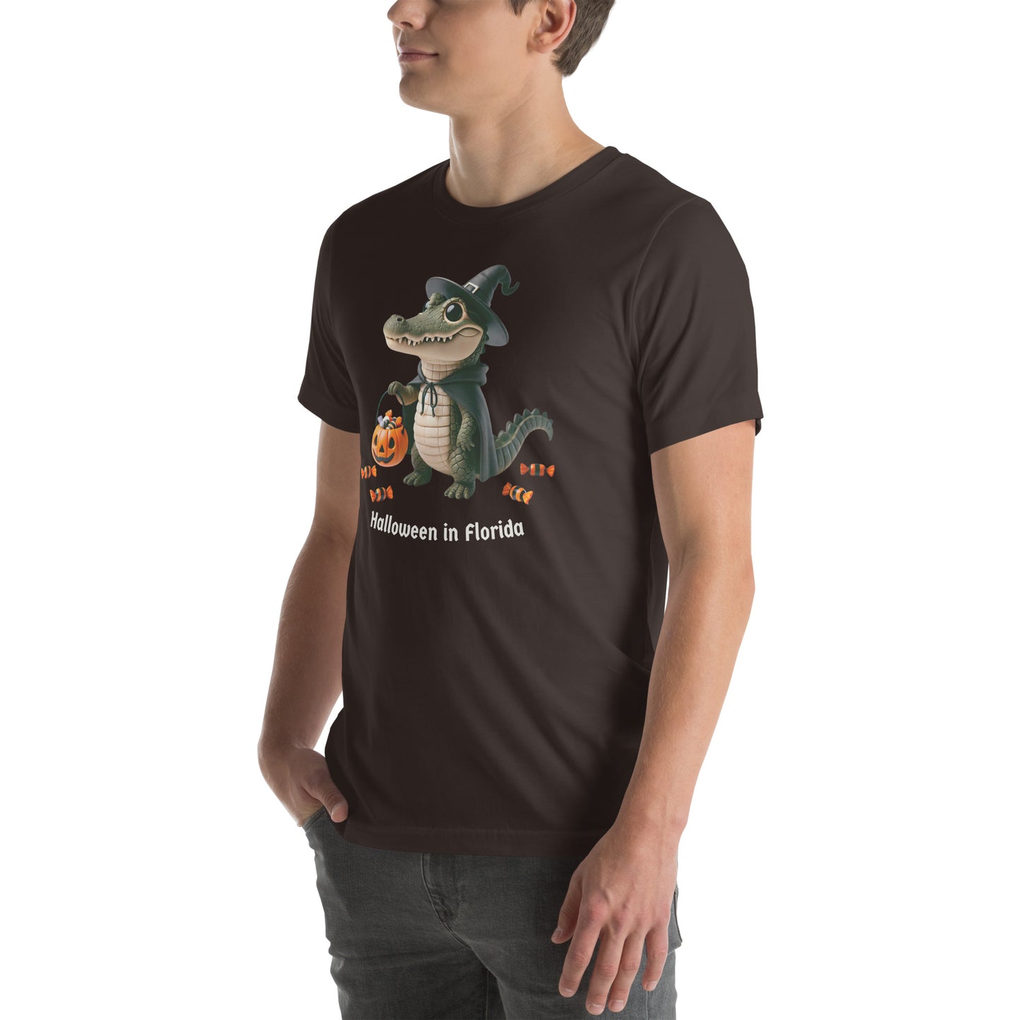 Halloween in Florida Unisex Bella + Canvas Tee