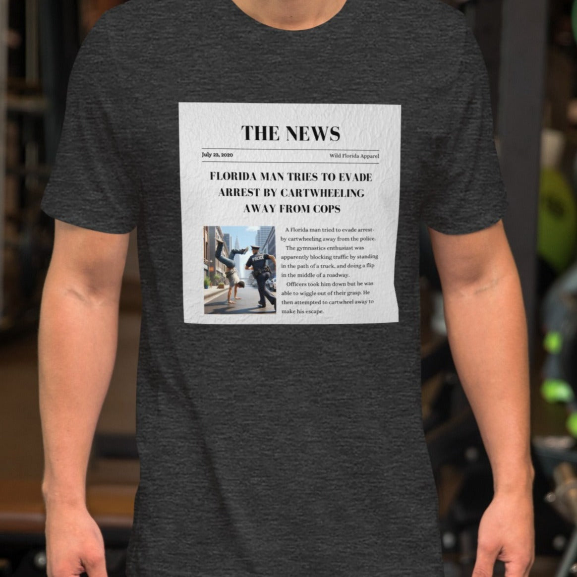 Real Florida Headlines #3 Bella + Canvas Unisex Tee