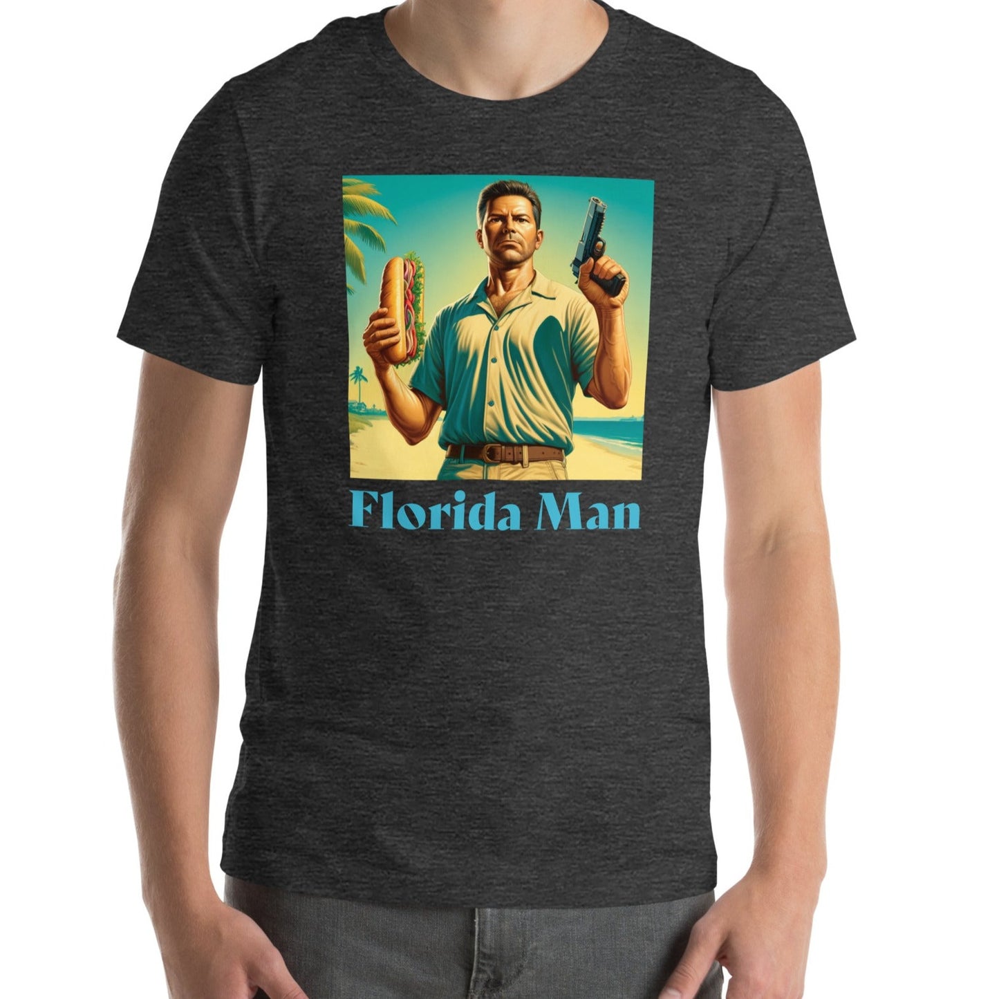 Florida Man with Pub Sub Bella + Canvas Unisex Tee