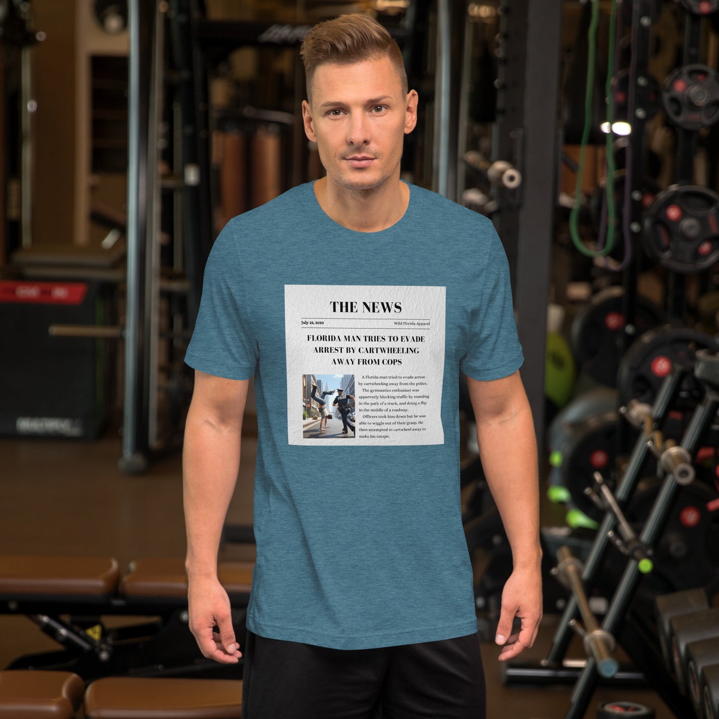 Real Florida Headlines #3 Bella + Canvas Unisex Tee
