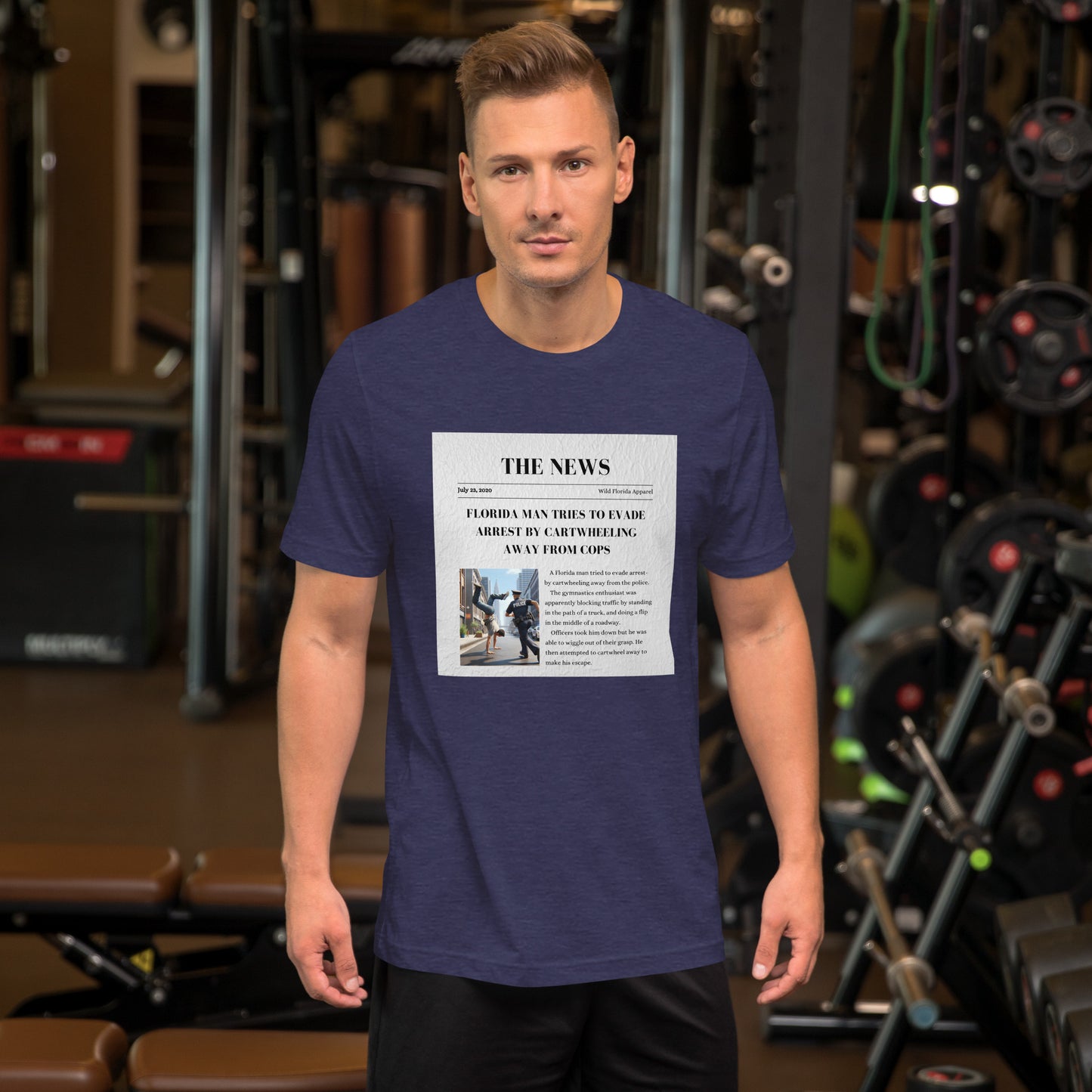 Real Florida Headlines #3 Bella + Canvas Unisex Tee