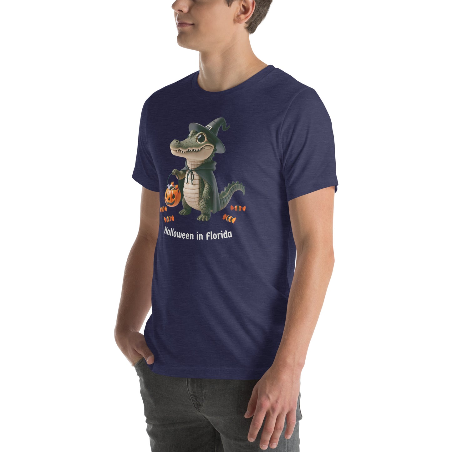 Halloween in Florida Unisex Bella + Canvas Tee