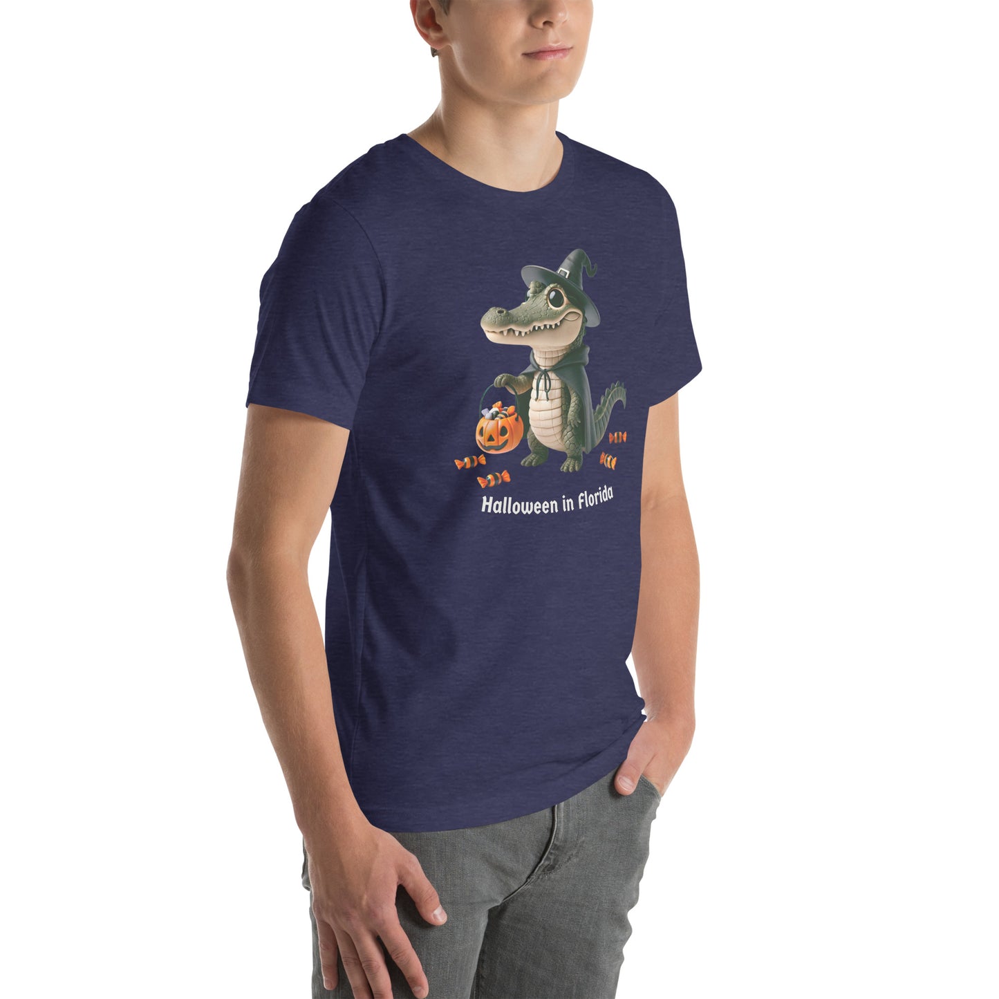 Halloween in Florida Unisex Bella + Canvas Tee