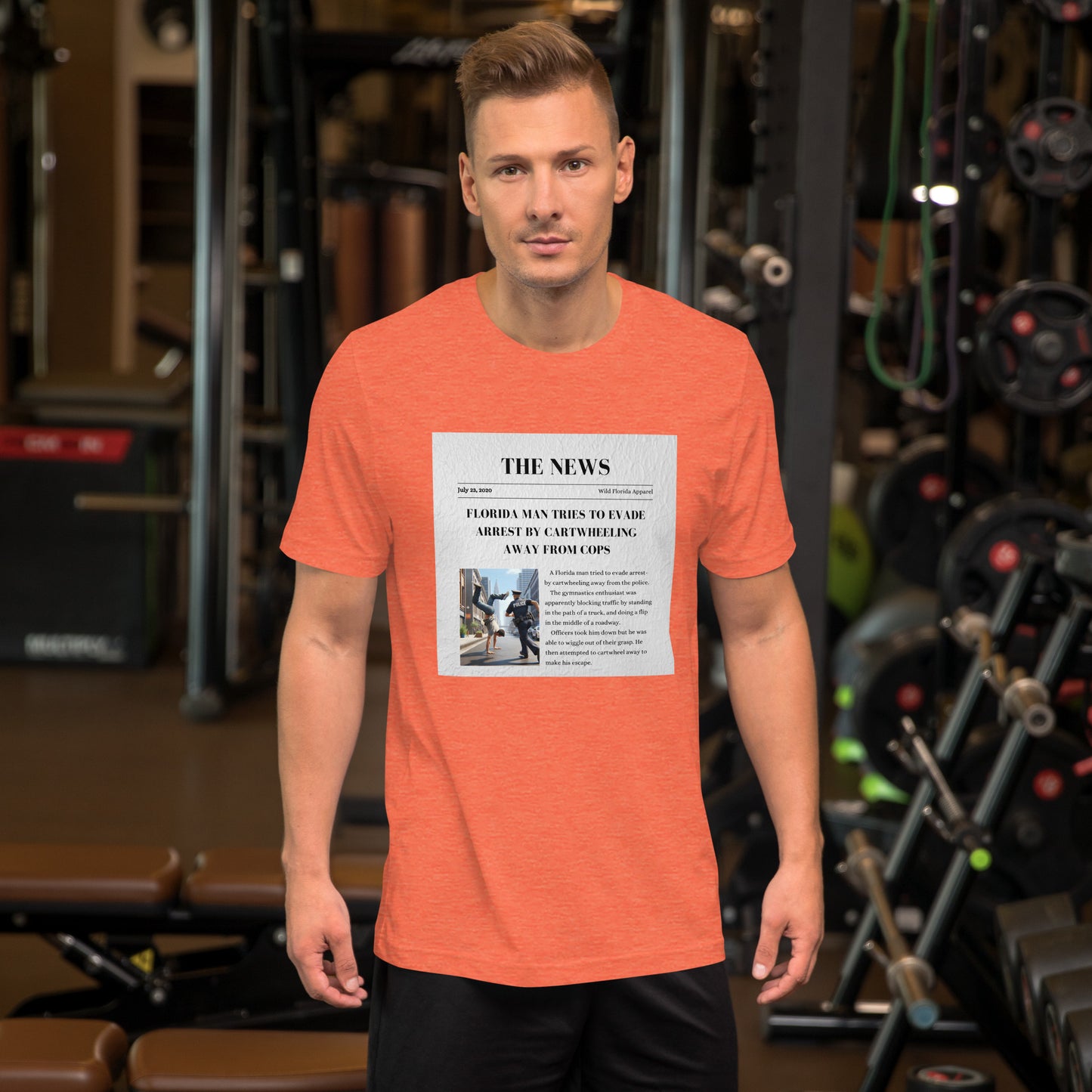 Real Florida Headlines #3 Bella + Canvas Unisex Tee