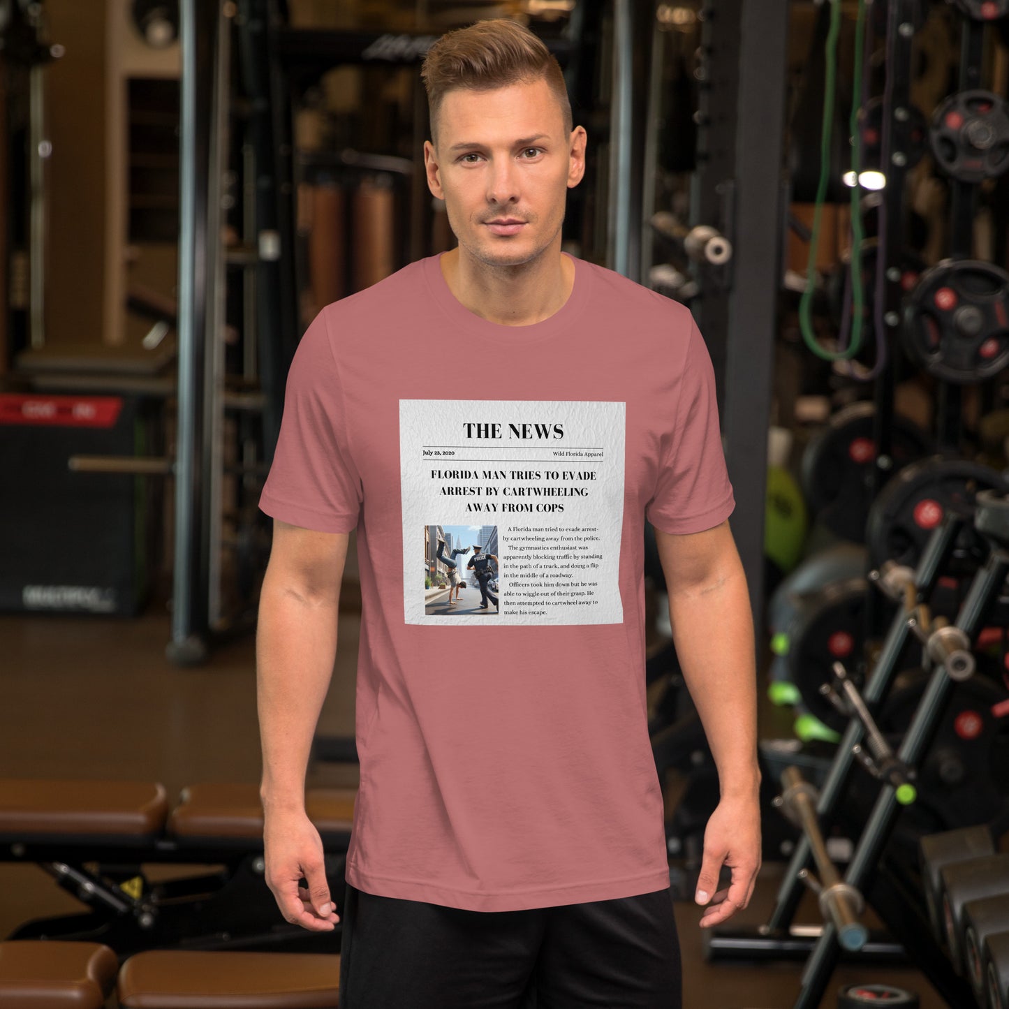 Real Florida Headlines #3 Bella + Canvas Unisex Tee