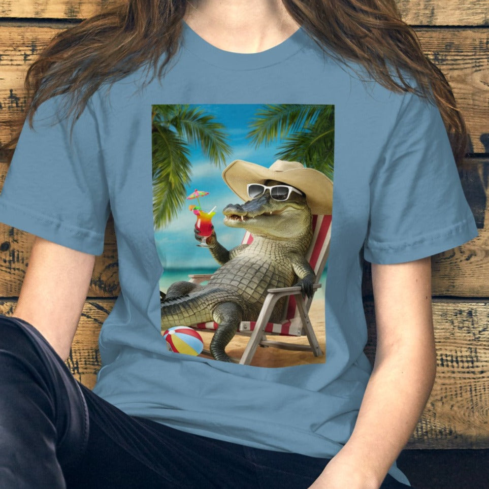 Vacation Gator Unisex Bella + Canvas Tee