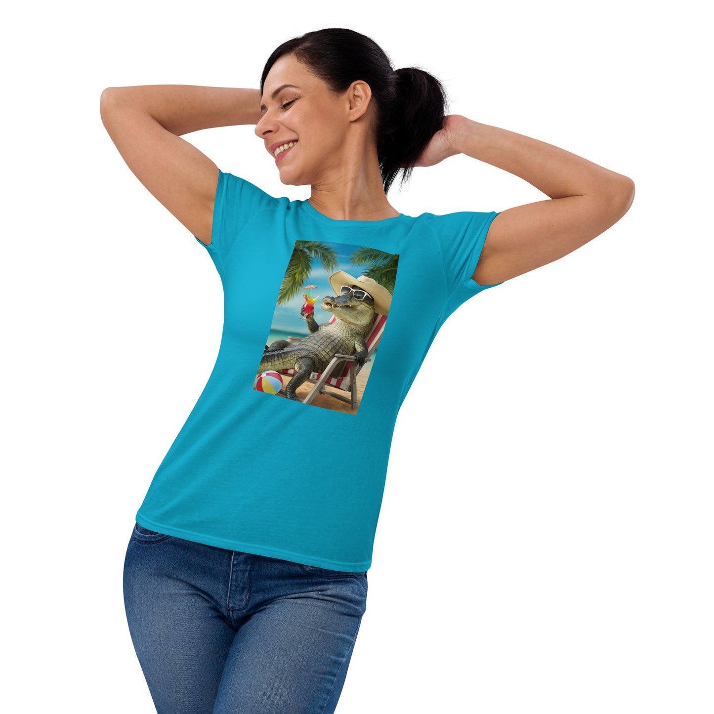 Vacation Gator Women's Tee