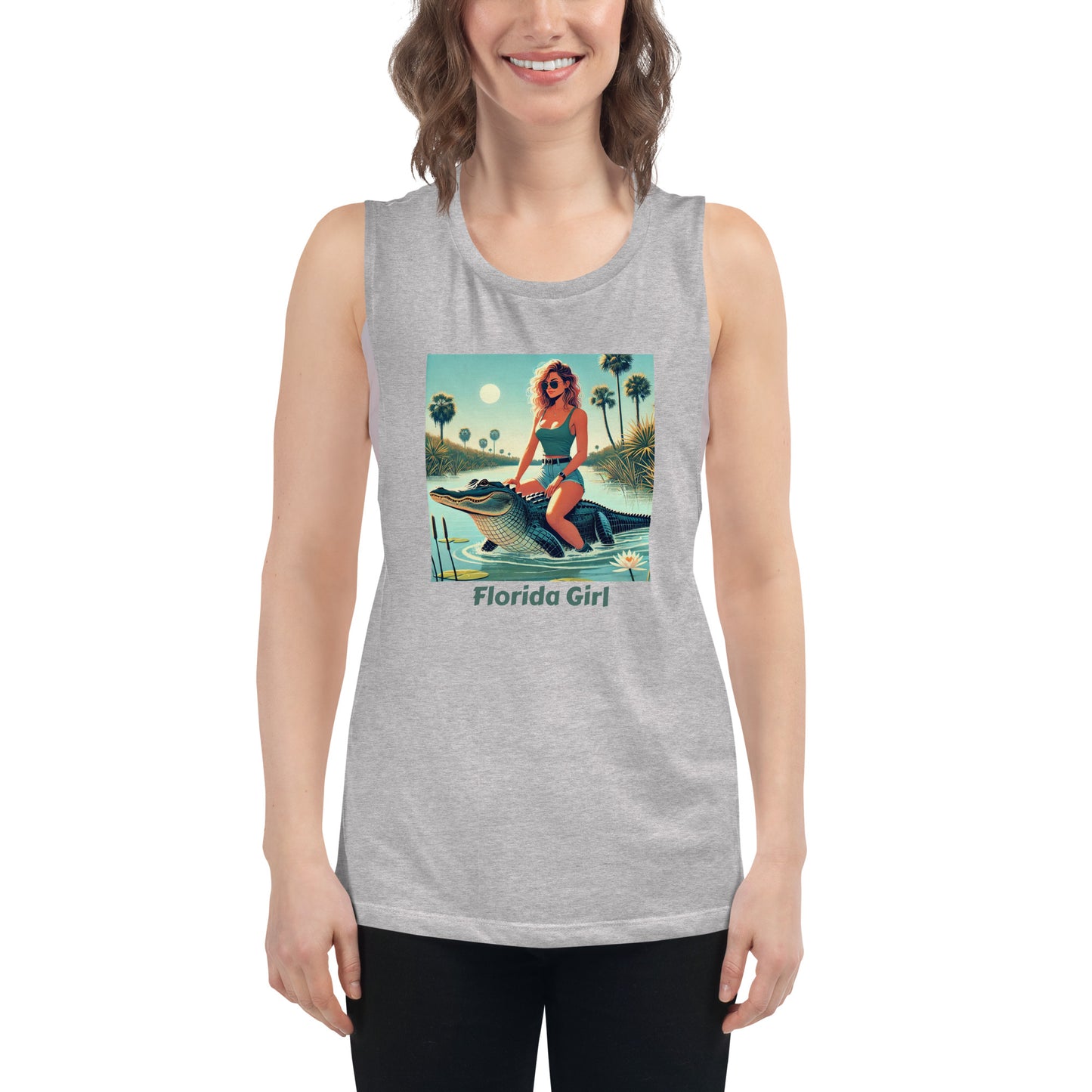 Florida Girl Ladies’ Muscle Tank