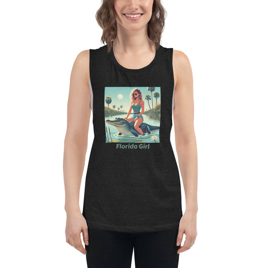 Florida Girl Ladies’ Muscle Tank