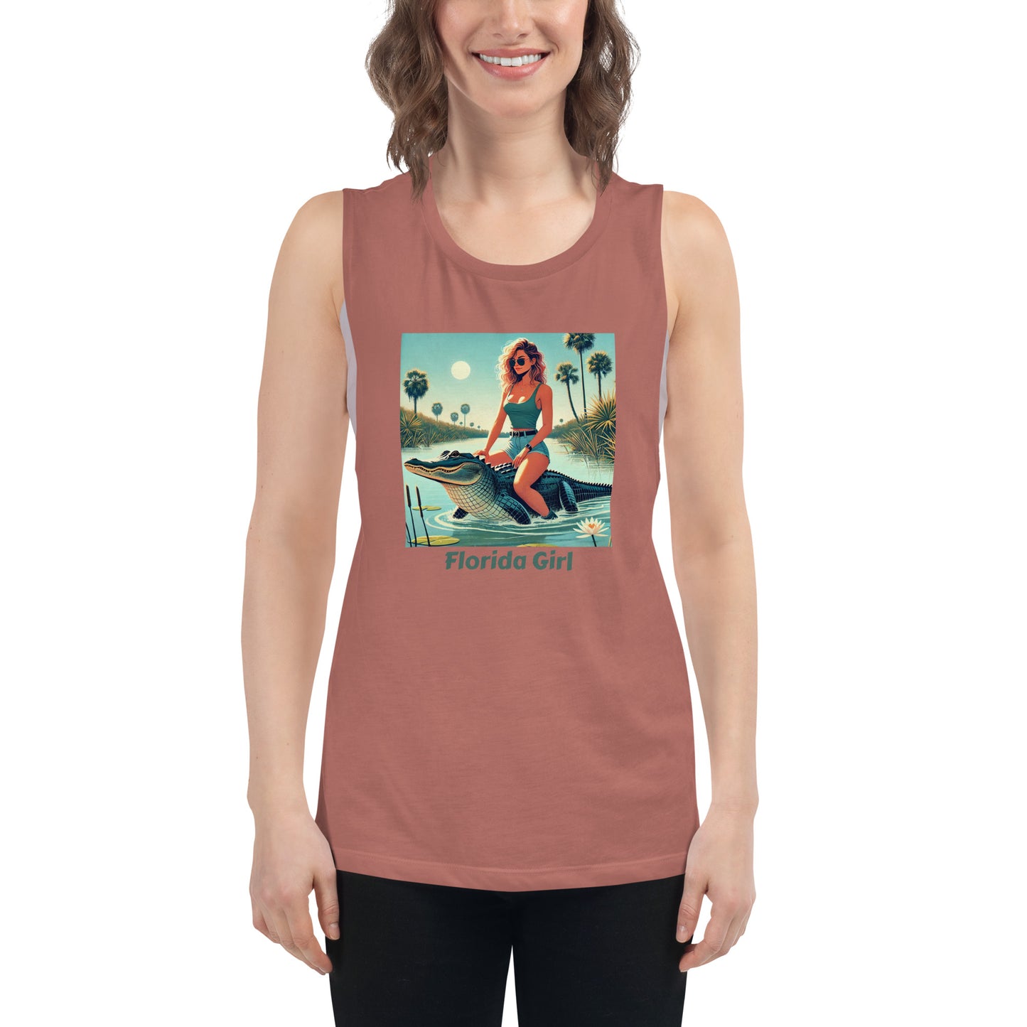 Florida Girl Ladies’ Muscle Tank