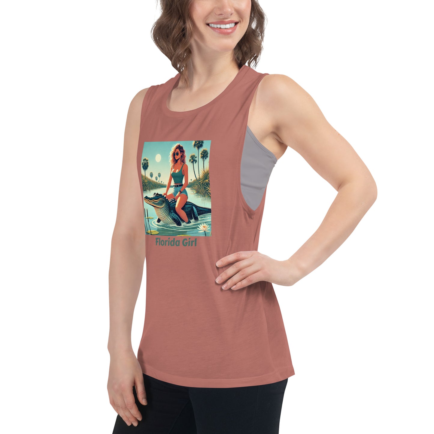 Florida Girl Ladies’ Muscle Tank