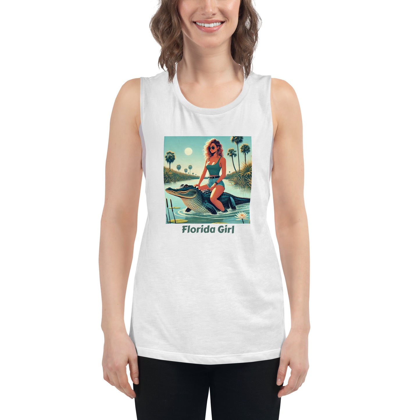 Florida Girl Ladies’ Muscle Tank